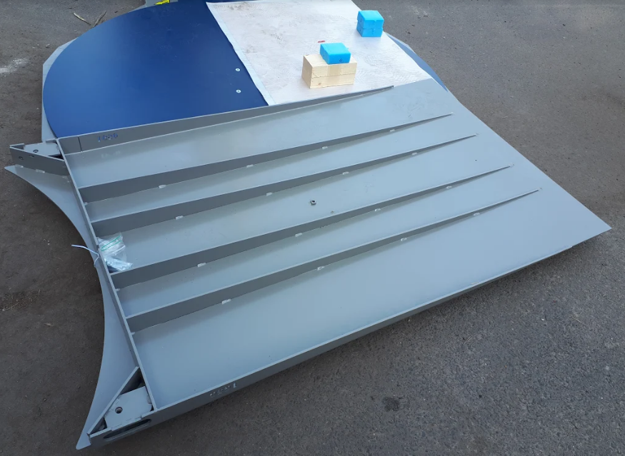 Rampa najazdowa owijarki palet